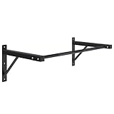 GORILLA SPORTS® Klimmzugstange - Wandmontage, 121x61x40 cm, bis 150 kg, Gerändelte Griffe, aus...