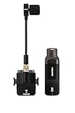NUX B-6 Kabelloses Saxophonsystem, 2,4 GHz, schwarz, B-flach, wiederaufladbares Powercase,...