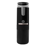 Tragbare elektrische Espressomaschine, Camping-Kaffeemaschine mit USB-Typ-C-Kabel, Geeignet für...