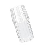 AUTSUPPL Hochwertige Transparente Glaskaraffe Langlebiger Wasserkrug für Kalte Getränke...
