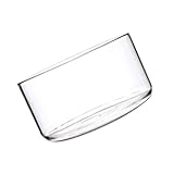 Veemoon Hitzebeständige Glasschale Klar Transparente Salatschüssel und Dessertschale für Obst...