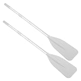Hethlif 2-teiliges Abnehmbares Kajak-Paddel-Set, Leichte Aluminium-Kanu-Schlauchbootruder für...