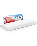 Bauchschläferkissen 40x80 HADAR low Thermic, Flaches 6cm Kopfkissen für Bauchschläfer,...