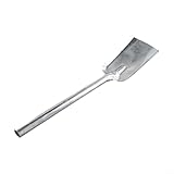 Holzkohleschaufel Reinigungswerkzeug für Kamin und Grill, 410 x 97 mm Eisenkonstruktion mit...