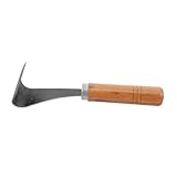 Alasum Metall Baumrinden Schaber Handgeschmiedet Langlebig Ergonomischer Holzgriff Einfacher...