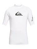 Quiksilver All Time - Kurzärmliger Rashguard mit UPF 50 für Männer Weiß