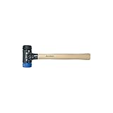 Wiha 83213030 Safety Schonhammer / Hammer mit Härtegrad 1 - blau, schwarz / Kunststoffhammer rund,...