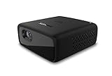 Philips PicoPix Micro+, Portable Projector, LED DLP, 3h Battery Life, HDMI, Built-in Speaker,...