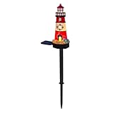 Solarleuchten Außen Deko - Wachtturm Allwetterlampe - Wetterfeste Beleuchtung für Pool Balkon Deck...