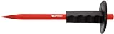 KS Tools 156.0515 Spitzmeißel mit Handschutzgriff, 8-kant, 250mm
