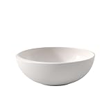 Villeroy & Boch - NewMoon Salat-/ Servierschüssel 28,5 cm Weiß, Spülmaschinenfest,...