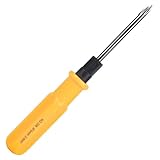 Vibsky Schlitz-Kreuz-Schraubendreher-Set, Chrom-Vanadium-Stahl, 3/5/6 mm Schaft, für elektronische...