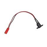 KASFDBMO Ladeanschlussabdeckung mit Leitung Ersatz Elektroroller wasserdichte Abdeckung Zubehör...