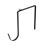 Kranzhaken – Türhaken 15,24 – 27,94 cm | Kranzhalter aus Kohlenstoffstahl, Türaufhänger für...