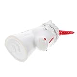 Housoutil Keramik Cocktailglas Einhorn 350ml Weiß mit Rutschfestem Boden für Bar und Zuhause