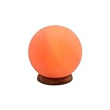 HAF® Rosa Salzlampe Planet ca. 3 kg hoch aus echtem Natursalz | 100% natürliche Salzkristalllampe...