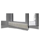 K. & N. Schurwolle 550 Schurwoll-Zugluftstopper für Türen 80 cm, Natur