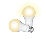 Trust WiFi E27 Smart Lampe, Dimmbar E27 LED Birne, Leuchtmittel für Alexa und Google Home, Kein Hub...