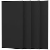 TONOR 4 tlg. Akustikpaneele selbstklebend, 120x60x0.9 cm Wandpaneele selbstklebend für...