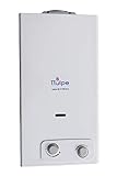 TTulpe Propangas-Durchlauferhitzer Indoor B-14 P37 Eco, 1.5 V, Weiß