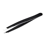 Amazon Basics Pinzette mit schräger Spitze, professionell, Edelstahl, zur effektiven...