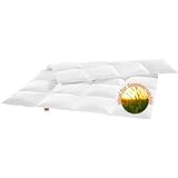 sleepling Ultra leichte Sommer Daunendecke Bettdecke 155x220 cm, Sommerdecke, Sommerbettdecke...