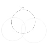 RUNROTOO Nylon Balalaika Saiten 3 Stück Robuste Balalaika Ersatzsaiten Langlebige Musikdrähte...