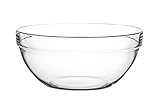 Arcoroc ARC 10029 Empilable Schale, Stapelschale, Schüssel, 29cm, 5.6 Liter, Glas, transparent, 1...