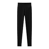 Generisch Thermo Yogahose Damen Winter Baumwolle | Thermo Shape Leggings Damen High Waist Weiss |...