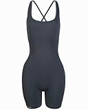 AUROLA Strampelanzug für Damen, Workout, Yoga, Fitnessstudio, nahtlos, einteiliger Overall,...