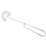 SHINEOFI Manueller Edelstahl Spiralbesen mit Federkopf Handmixer für Eier Saucen und...