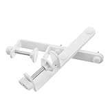 Veemoon T Förmige Lochplatten Schreibtischhalterung aus Eisen 1 Paar Klemmbefestigung ohne Bohren...