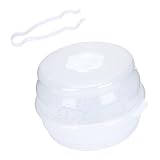 Toddmomy Babyflaschen Sterilisator Mikrowelle Abs Material Langlebig Babyflaschen Desinfektionsbox...
