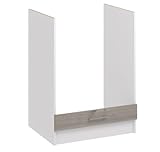 roe furniture Backofenschrank für Einbaubackofen mit Nische & Stauraum – Küchenschrank...
