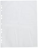 VELOFLEX 5347100 - Fotohüllen DIN A4, Fotosichthüllen, Sammel-Hüllen, für Fotogröße 9 x 13cm...