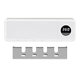 Badezimmer-Zahnbürstenhalter, UVC-Zahnbürsten- und Zahnpasta-Halter, wiederaufladbarer...