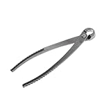 Kisangel Ergonomische Bonsai Gartenschere mit Scharfem Konkavem Schneideblatt Präzise...