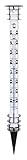TFA Dostmann Jumbo analoges Gartenthermometer, 12.2002, mit Erdspieß, schwarz, L 136 x B 136 x H...