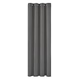 Deconovo Thermovorhang Blickdicht Verdunkelungsvorhang Ösen Vorhang Blickdicht Dicke Thermogardine...