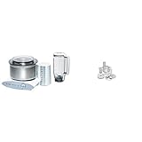 Bosch Küchenmaschine MUM6 Universal Plus MUM6N21, 1000 W, weiß & Bosch Multimixer MUZ6MM3,...