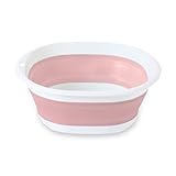 Faltbare Waschschüssel, Faltbar Spülschüssel Runde 9L Faltbare Wanne Multifunktionale...