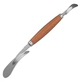 Grapefruit-Messer aus Edelstahl aus Edelstahl, ergonomischem Holzgriff für Peeling Orangen und...