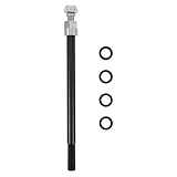 COOLHIYA Fahrradanhängerkupplungsadapter, 12-mm-Steckachse mit 1,75-mm-Gewindesteigung, 121,5–142...