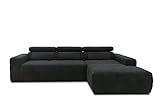 DOMO. collection Ecksofa Brandon, Sofa mit Rückenfunktion in L-Form, Polsterecke, Eckgarnitur 285 x...