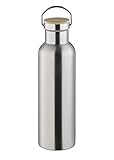 APS 66906 Hochwertige langlebige Edelstahl Isolierflasche/Trinkflasche mit 750 ml inkl. Tragebügel...