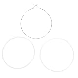 SILENRADAWN 3 Stück Balalaika Nylon Saiten Ersatzset Langlebige Balalaika Saiten mit Glatter...