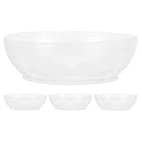 OSALADI 4 Stück Küchenwaagen mit Transparenten ABS Waageschalen 600 ml Wiederverwendbares...