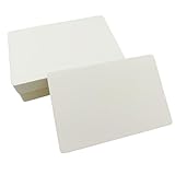 100 Stück Blanko Papier Karten zum Selbstgestalten, 350g/m² Karteikarten A6 10 x 15cm...