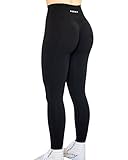 AUROLA Workout-Leggings für Frauen, Nahtlose Scrunch-Strumpfhose, Bauchkontrolle, Fitnessstudio,...