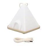 Yinhing Tragbares Zelt-Nachtlicht, Dimmbar, über USB Wiederaufladbar, Schreibtischlampe mit...